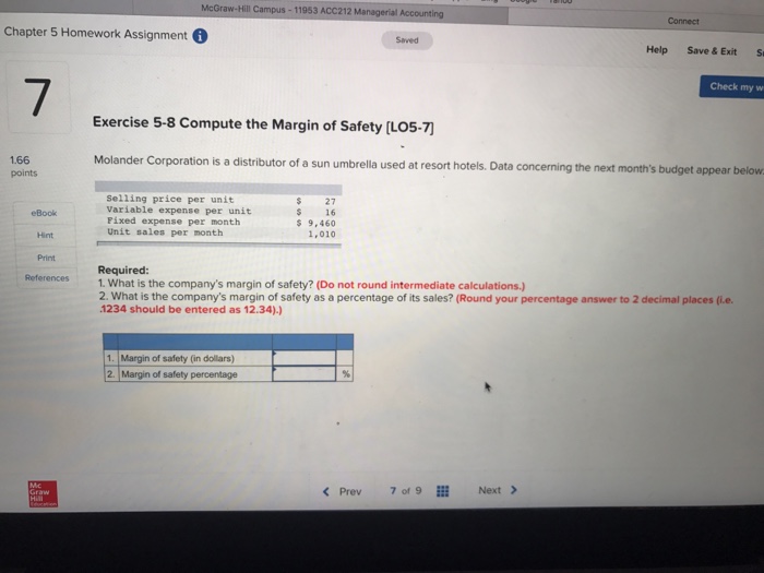 Chapter 9 test a accounting answers