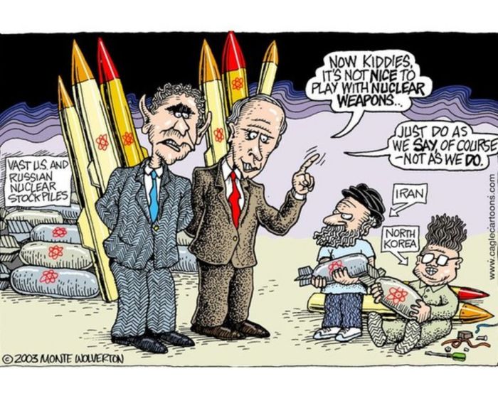 Iran contra affair political cartoon