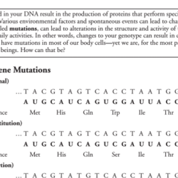 Pogil genetic mutation answer key pdf