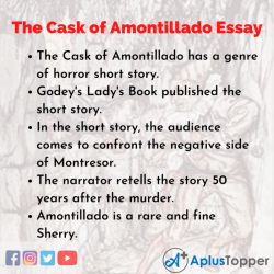 What are the conflicts in the cask of amontillado