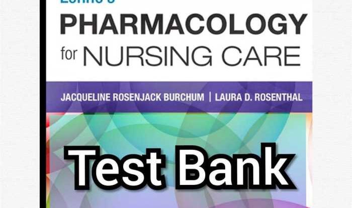 Pharmacology and the nursing process test bank